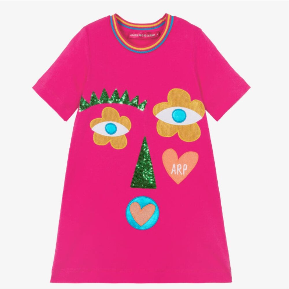 Agatha Ruiz De La Prada pink dress NWT